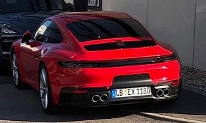 2019 Porsche 911 Looks Splendid in Red, Ready For Production