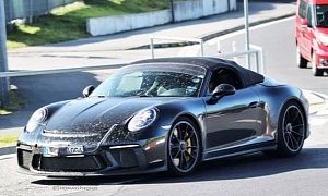 2019 Porsche 911 Speedster Shows Up at Nurburgring, Looks Like a Jewel