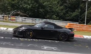 2019 Porsche 911 Speedster Spotted on Nurburgring, Shows Awesome Soundtrack