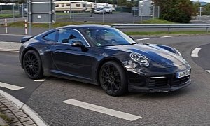 2019 Porsche 911 Spied at Nurburgring, Gets Closer to Production