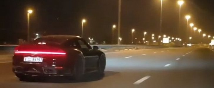 2019 Porsche 911 Spotted in Dubai Traffic