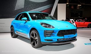 2019 Porsche Macan Facelift Lands in Paris With Bright New Colors