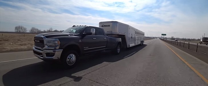 Ram 3500 HD Tows 29,000 Pounds Of Trailer, Averages 8.7 Miles Per Gallon