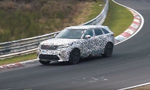 2019 Range Rover Velar SVR Hits Nurburgring, Out for Porsche Cayenne Coupe Blood