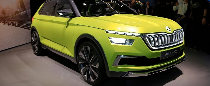 2019 Skoda Small SUV Previewed by Vision X Concept, Rides on New Rapid Platform