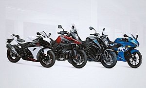 2019 Suzuki Motorcycles Shine in New Colors at the Motorcycle Live