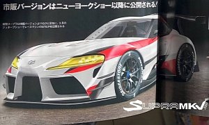 2019 Toyota Supra Possibly Leaked in Full, Racing Version Included