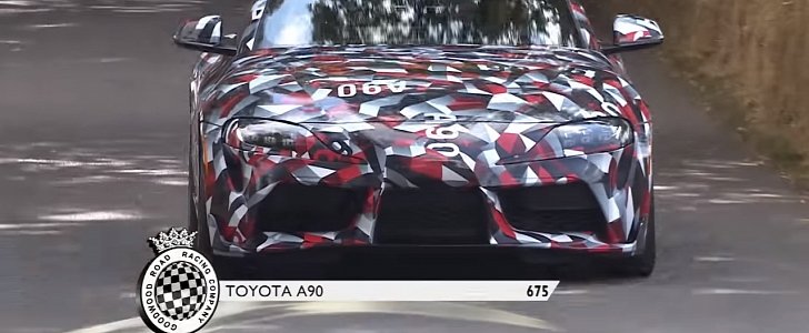 2019 Toyota Supra at the Goodwood Festival of Speed