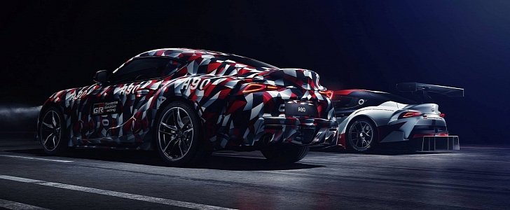 2019 Toyota Supra teased alongside GR Supra Racing Concept