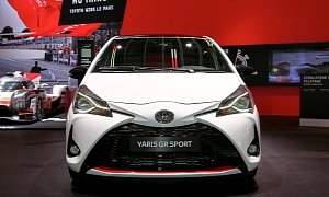 2019 Toyota Yaris GR Sport Is a Hybrid Warm Hatch in Paris