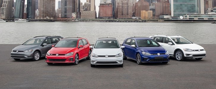 2019 Volkswagen Golf Getting 1.4T and 8-Speed from the Jetta