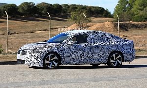 Spyshots: 2019 Volkswagen Jetta GLI Has GTI Twin Exhaust and 18-Inch Wheels