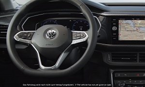 2019 Volkswagen T-Cross Shows Off Digital Cockpit, DSG, Two-Tone Alloy Wheels