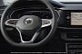 2019 Volkswagen T-Cross Shows Off Digital Cockpit, DSG, Two-Tone Alloy Wheels