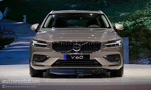 2019 Volvo V60 Steals the Unofficial Title of Best-Looking Wagon in Geneva