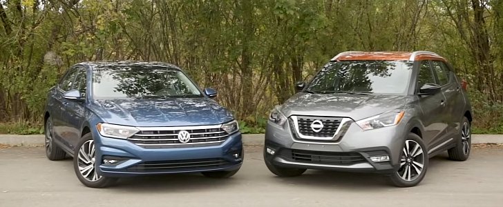 2019 VW Jetta Takes on Nissan Kicks, Sedan-Crossover Rivalry Continues