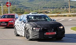 2020 Acura TLX Type S Spied With Audi S4 and AMG C43, V6 Turbo Rumored