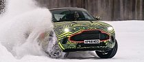 2020 Aston Martin DBX Shown Drifting on Snow in Official Clip