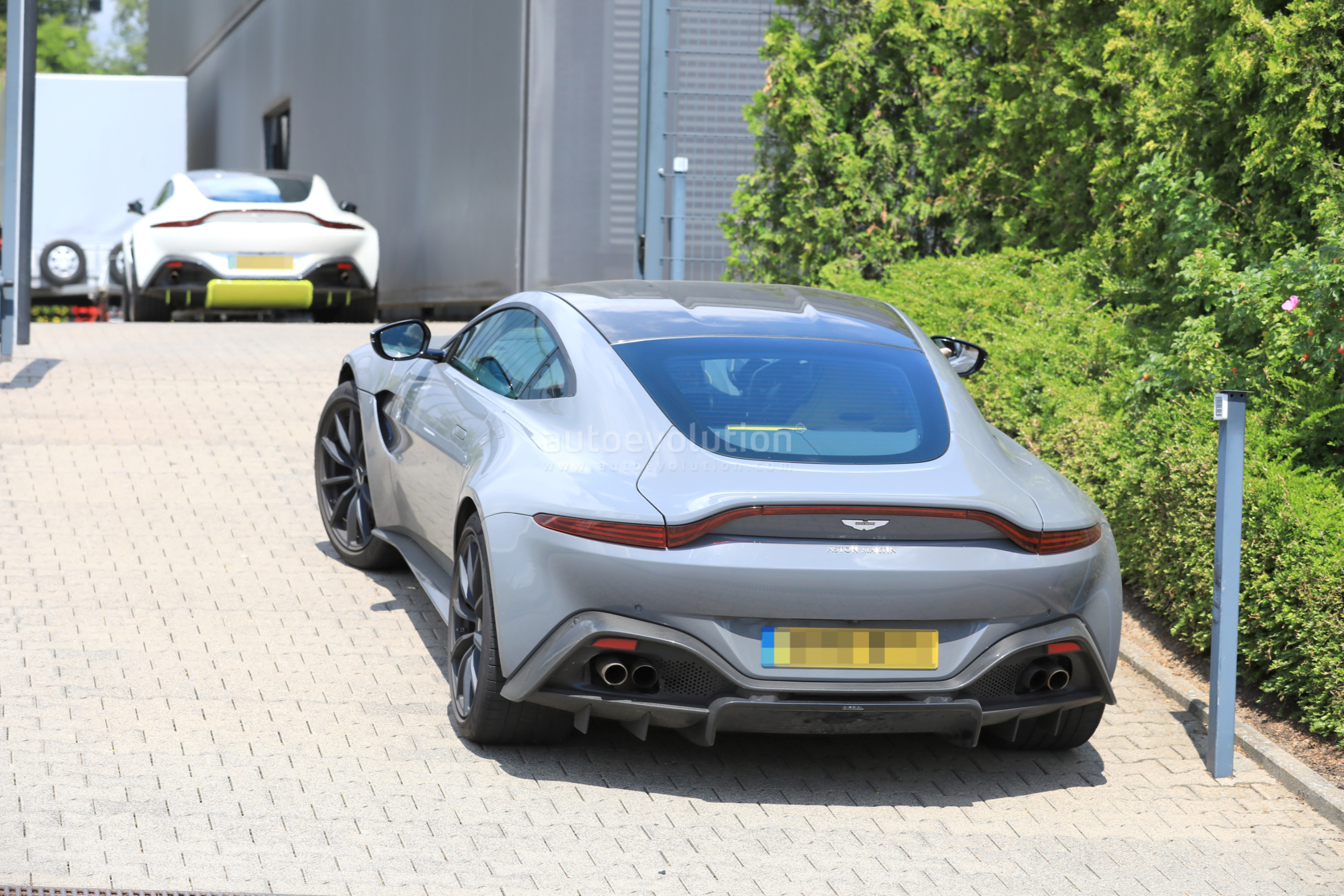 2020 Aston Martin V8 Vantage S Test Mule Spied Near The