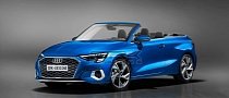 2020 Audi A3 Cabriolet Accurately Rendered, Looks Just Right
