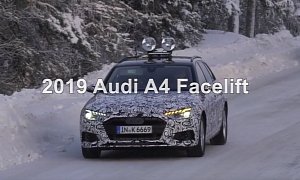 2020 Audi A4 Facelift Flashes New LEDs, Shows Real Dual Exhaust