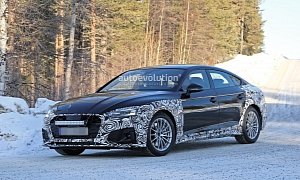 2020 Audi A5 Sportback Spied With New Lights, Is Going Mild-Hybrid