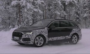 2020 Audi Q7 Facelift Shows LED Abundance, New Face in Arctic Spy Video
