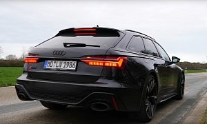 2020 Audi RS6 Does Its First 0 to 100 KM/H Acceleration Test in 3.5 Seconds