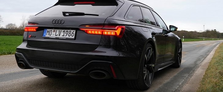 2020 Audi RS6 Does Its First 0 to 100 KM/H Acceleration Test in 3.5 Seconds