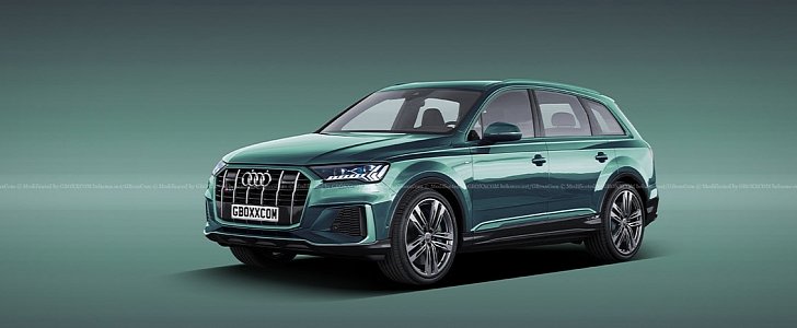 2020 Audi SQ7 TDI Facelift Rendered, Reveal Is Imminent