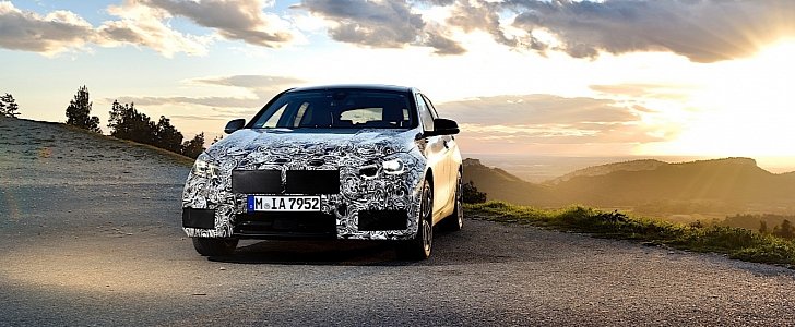 Camouflaged 2020 BMW 1 Series