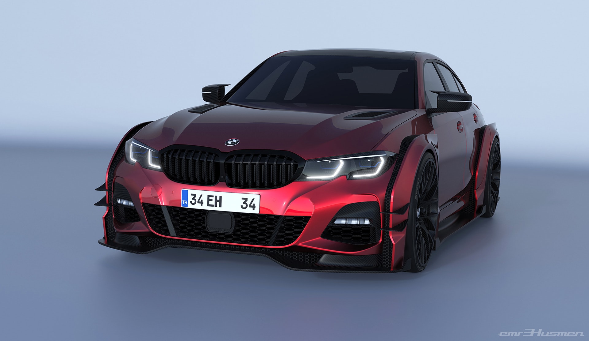 2020 BMW 3 Series Rendered With Race Car Concept Kit ...