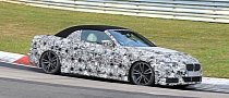 2020 BMW 4 Series Convertible Shows Up on Nurburgring, Reveals New Soft Top