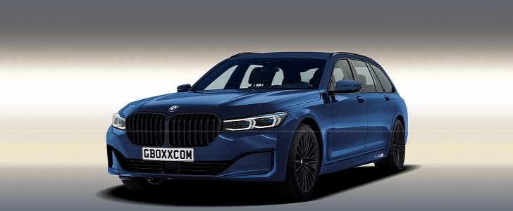 2020 BMW 7 Series Facelift Imagined as Wagon and Cabrio