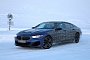 2020 BMW 8 Series Gran Coupe Spied Undergoing Winter Testing