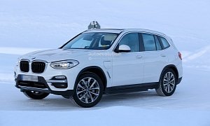 2020 BMW iX3 and X3 PHEV Spied Cold-Weather Testing