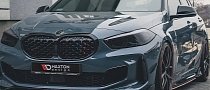 2020 BMW M135i Gets First Tuning Parts from Maxton Design