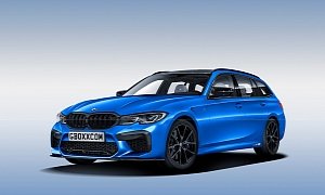 2020 BMW M3 Touring Rendered, Probably Won't Happen
