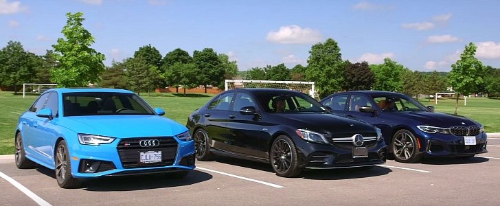 2020 BMW M340i Takes on Audi S4 and Mercedes C43 AMG in Comparison Review