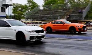 2020 BMW M5 Competition Takes On 2021 Shelby GT500, a Good Start Is All We Need