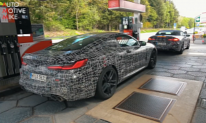 2020 BMW M8 Coupe and Convertible Captured Together, Chase on 'Ring