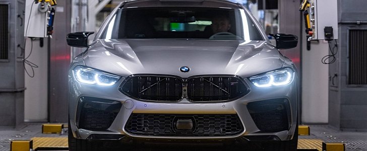 2020 BMW M8 Gran Coupe production