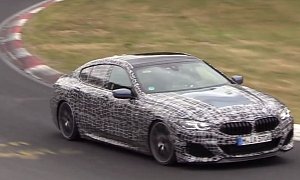 2020 BMW M8 Gran Coupe Hits Nurburgring, Shows Aggressive Handling