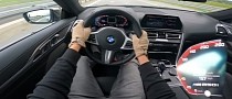2020 BMW M850i Coupe Goes for Top Speed Run on Highway, Begs for Limiter Removal