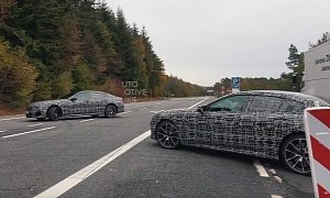 2020 BMW M850i Gran Coupe Spied at the Nurburgring, Looks Set for Domination