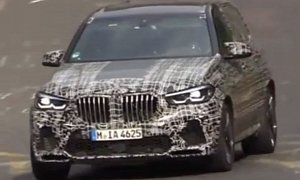 2020 BMW X5 M Competition Shows Up on Nurburgring, Looks Like an Angry Rhino
