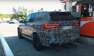 2020 BMW X5 M Shows Aggression While Doing Nurburgring Testing