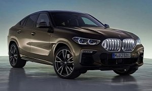 2020 BMW X6 (G06) Breaks Cover, Features Massive Kidney Grille