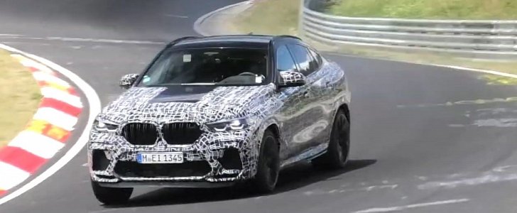 2020 BMW X6 M Spied at the Nurburgring, Sounds Angry