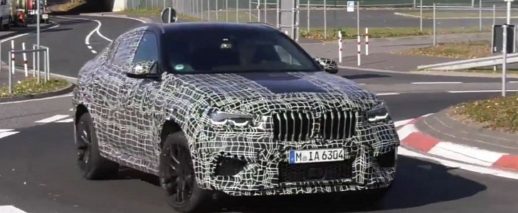 2020 BMW X6 Starts to Strip, X6 M Shows Aggressive Styling